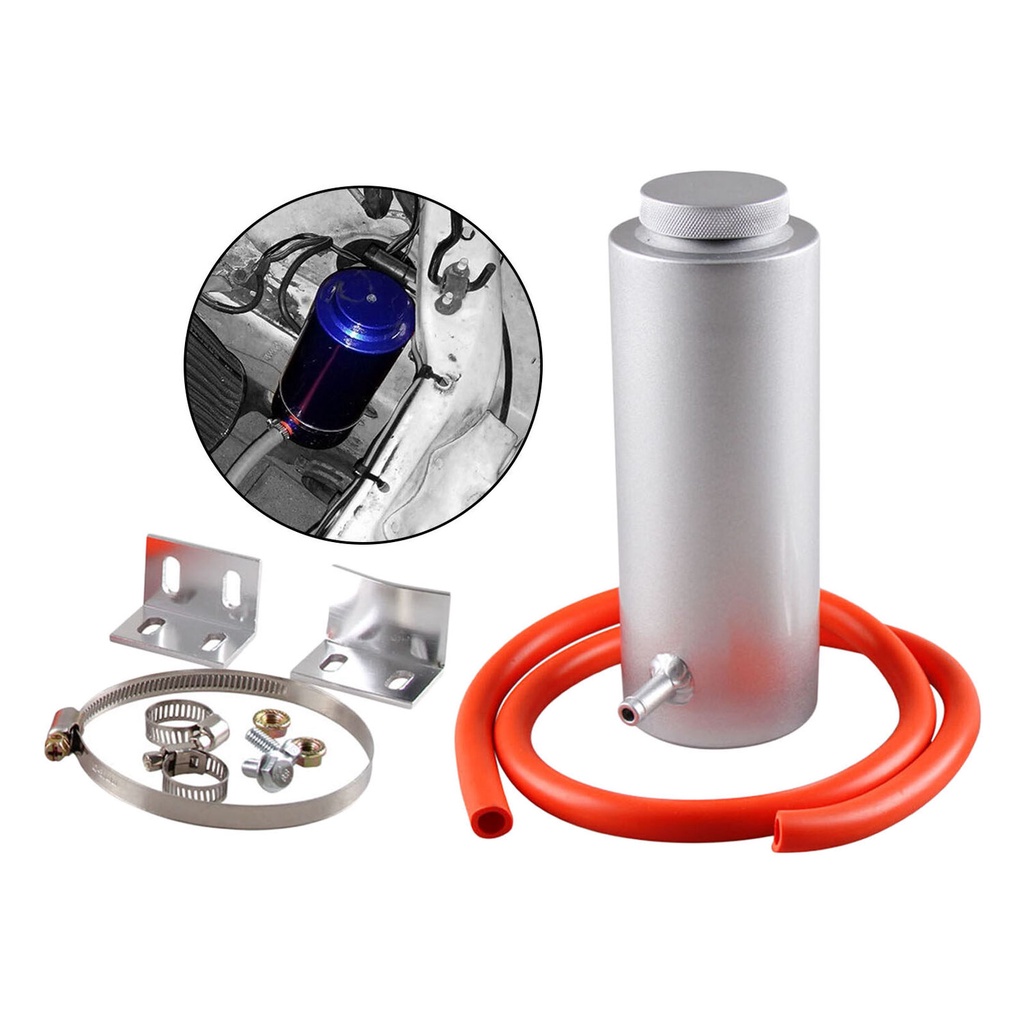 Universal Car Radiator Coolant Oil Catch Can Overflow Catch Tank Sier Shopee Philippines