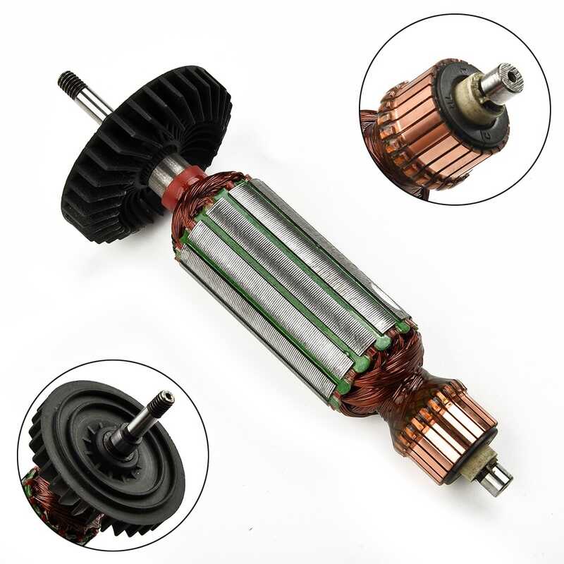 Para sa MAKITA Angle Grinder Armature Rotor Parts Replacement 9556 9557