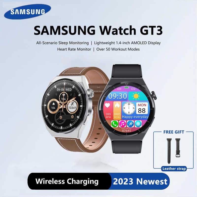 original samsung smart watch series 3 original on sale 2023 bluetooth watch for men waterproof