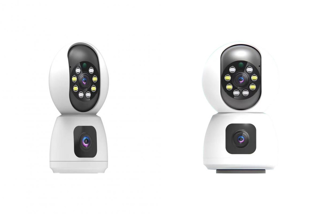 mentove* Dualcamera Viewing on the Screen for Monitoring Surveillance