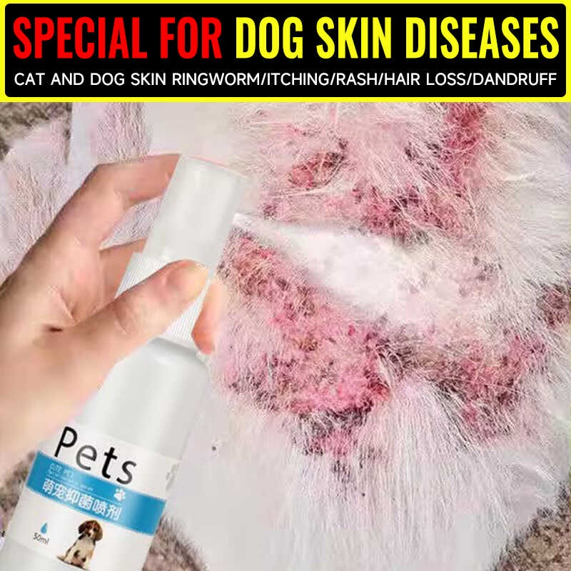 wound Sparse care Pet antifungal spray dog skin treatment Ticks and
