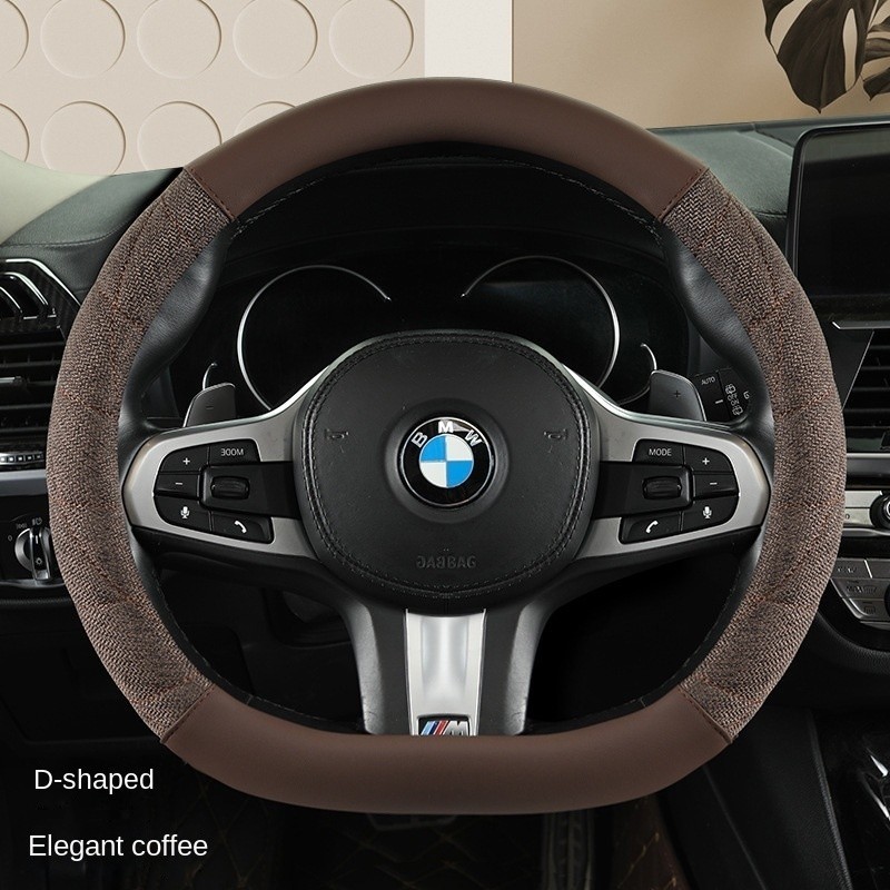 Toyota Wigo Car Steering Wheel Cover Car Leather Steering Wheel Cover