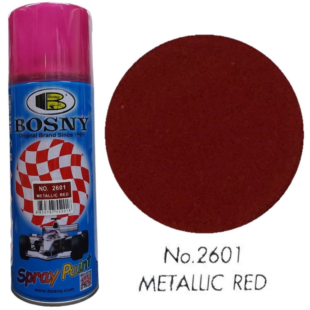 ♣ Bosny Acrylic Spray Paint Gold / Metallic Colors / Black Tint