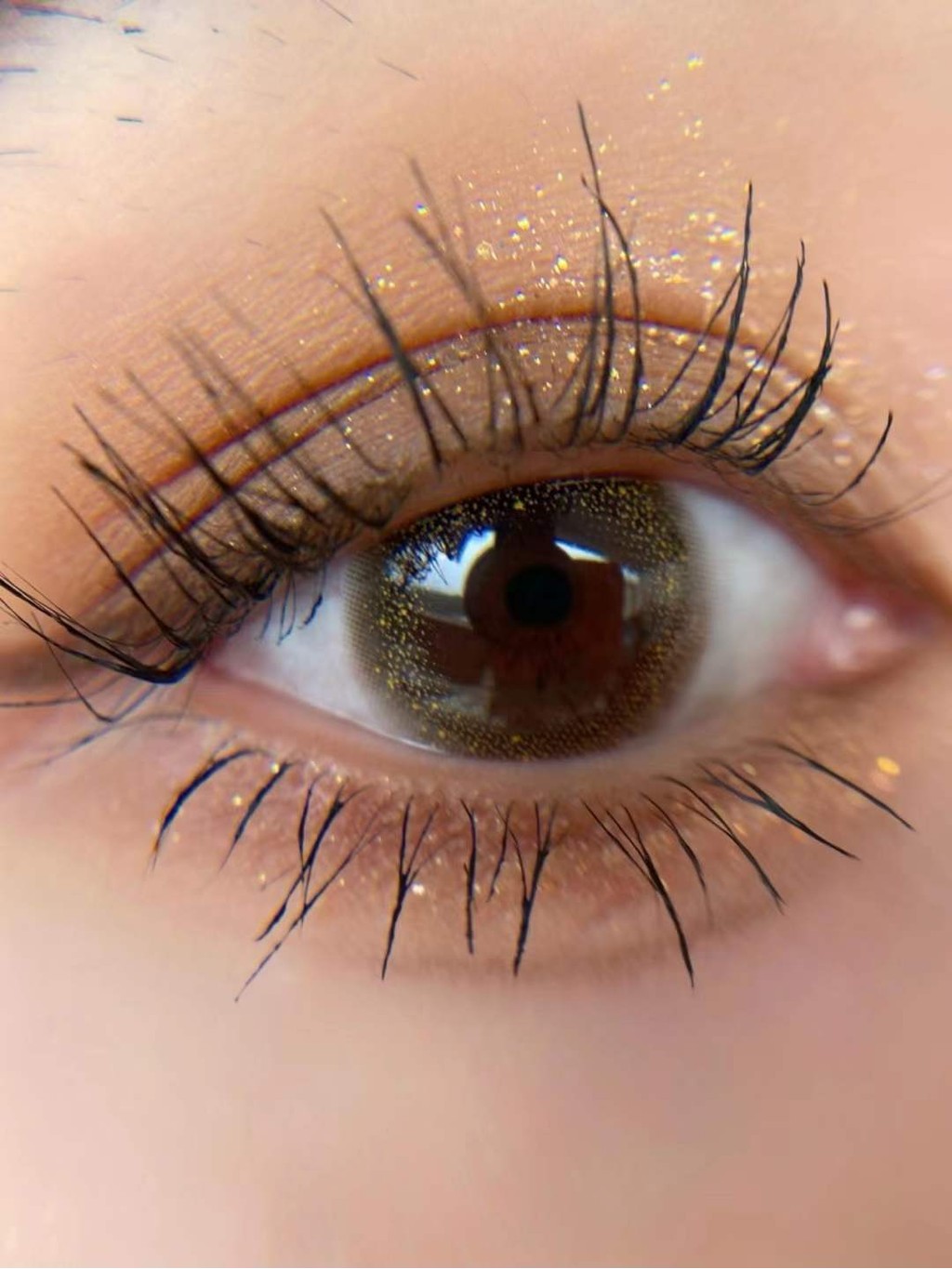 Cappuvini Light Feather ThreeDimensional Mascara Gentle Brown Long