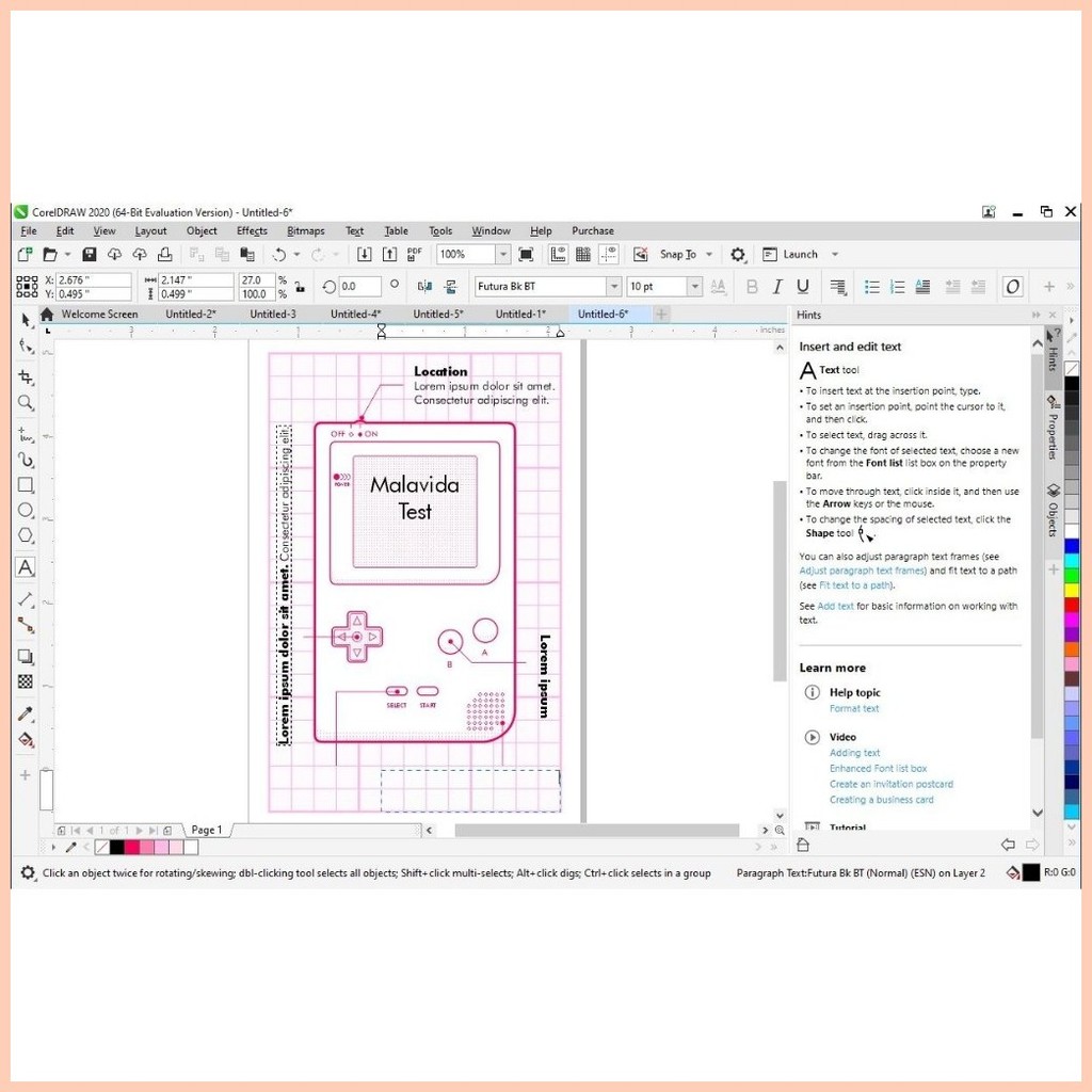 ∈ Corel Draw 2022 latest version and old version of corel for windows