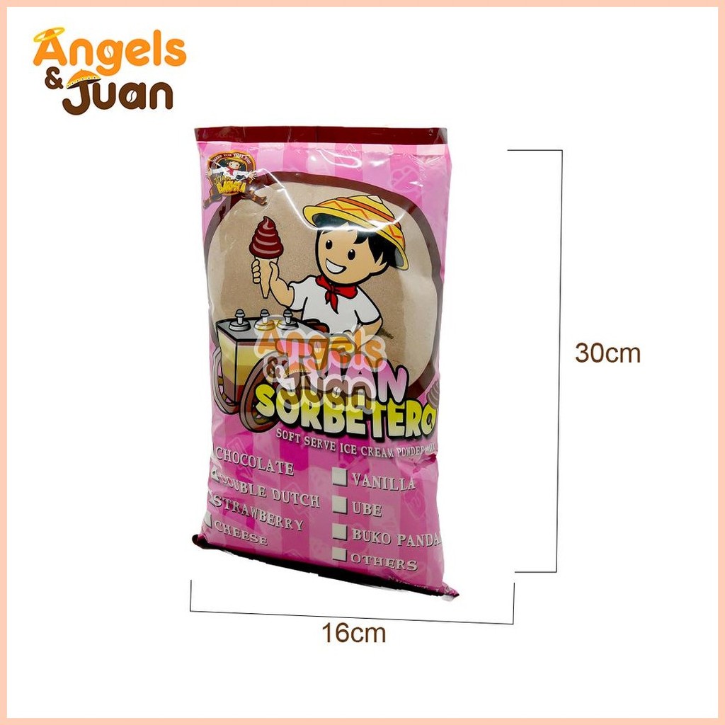 Juan Sorbetero Double Dutch Soft Serve Ice Cream Powder Mix for Ice