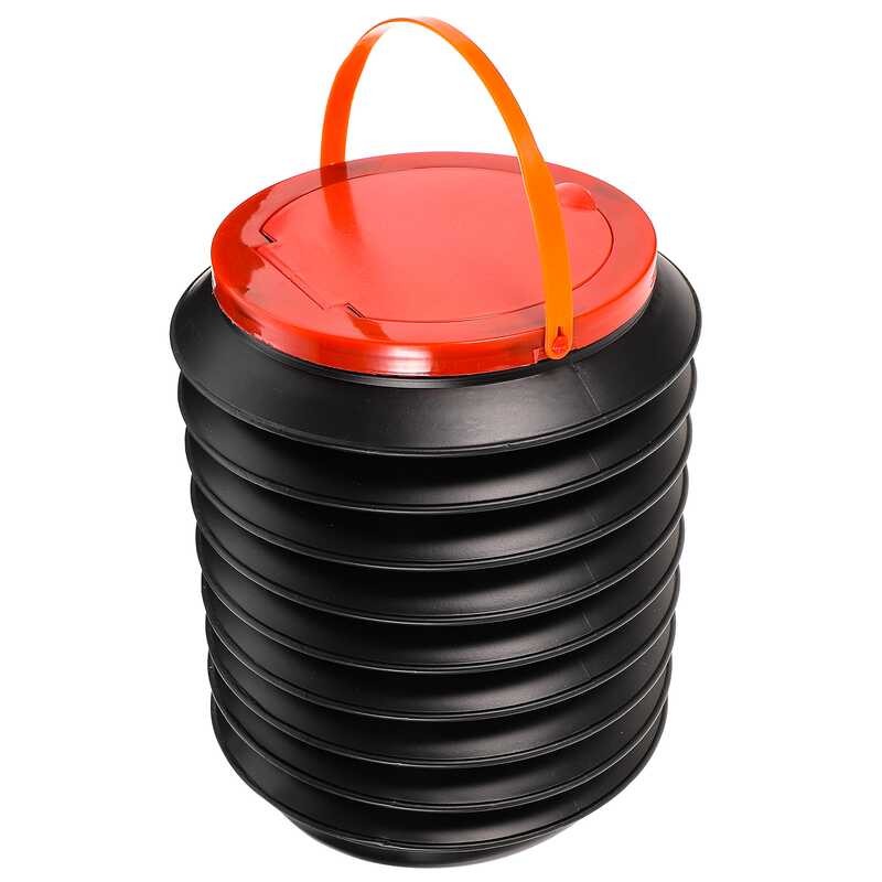 Folding Trash Can Outdoor Bucket Car Washing Camping Water Drinking