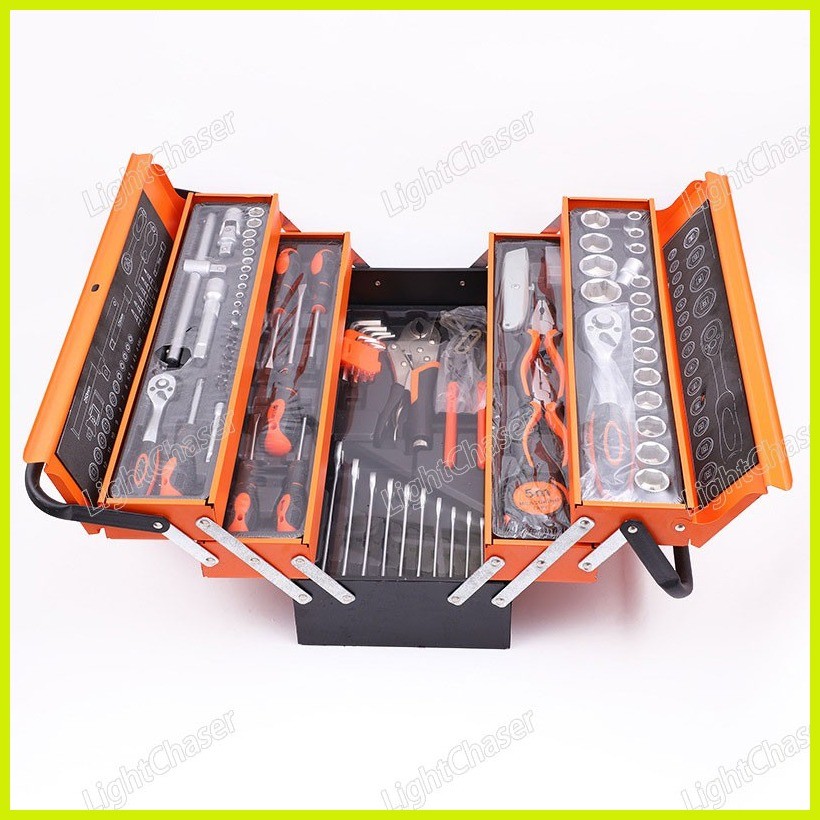 Manila spot 85PCS Socket Wrench Set Repair/Home Hand Tool Set With