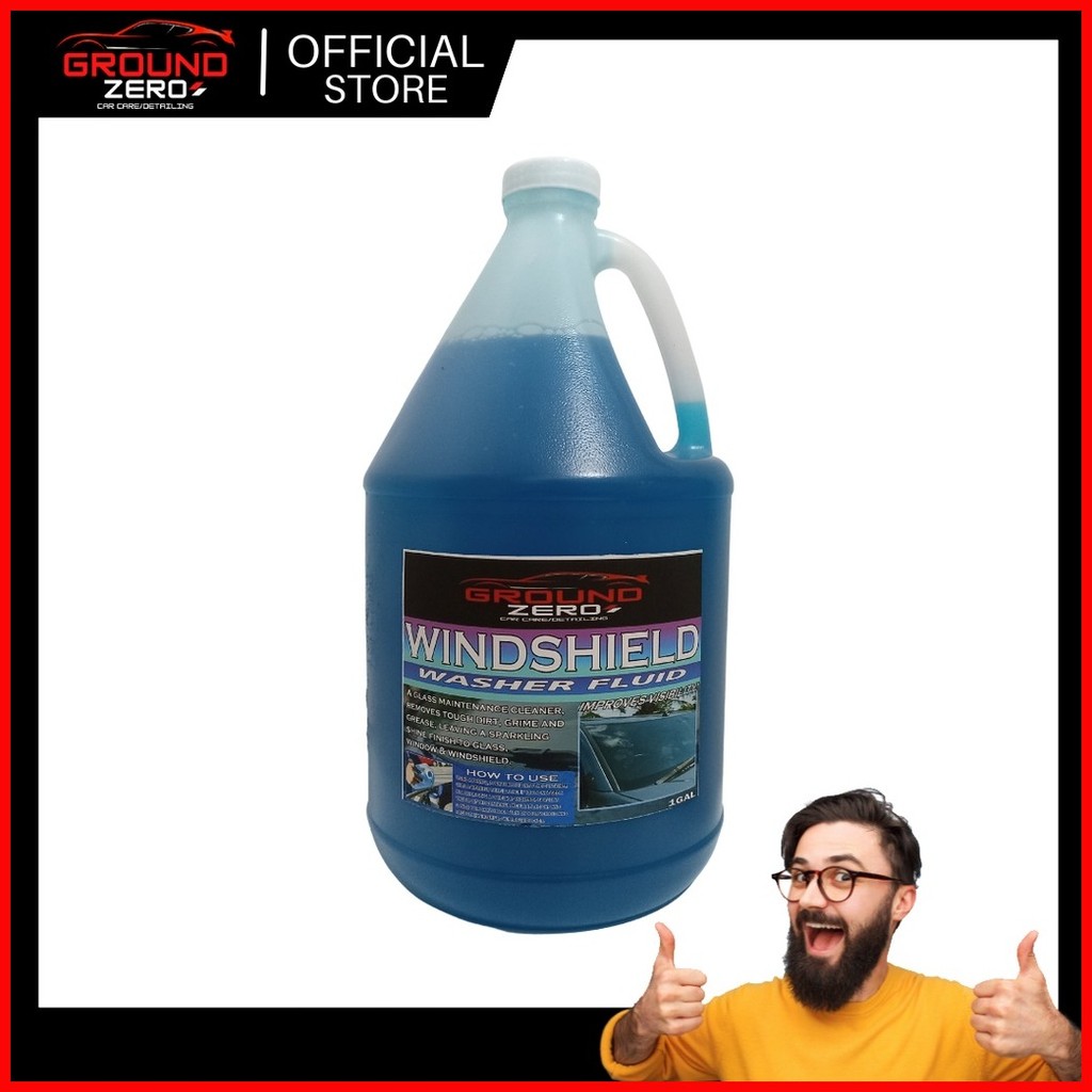 Groundzero washer fluid windshield wiper windshield washer fluid glass
