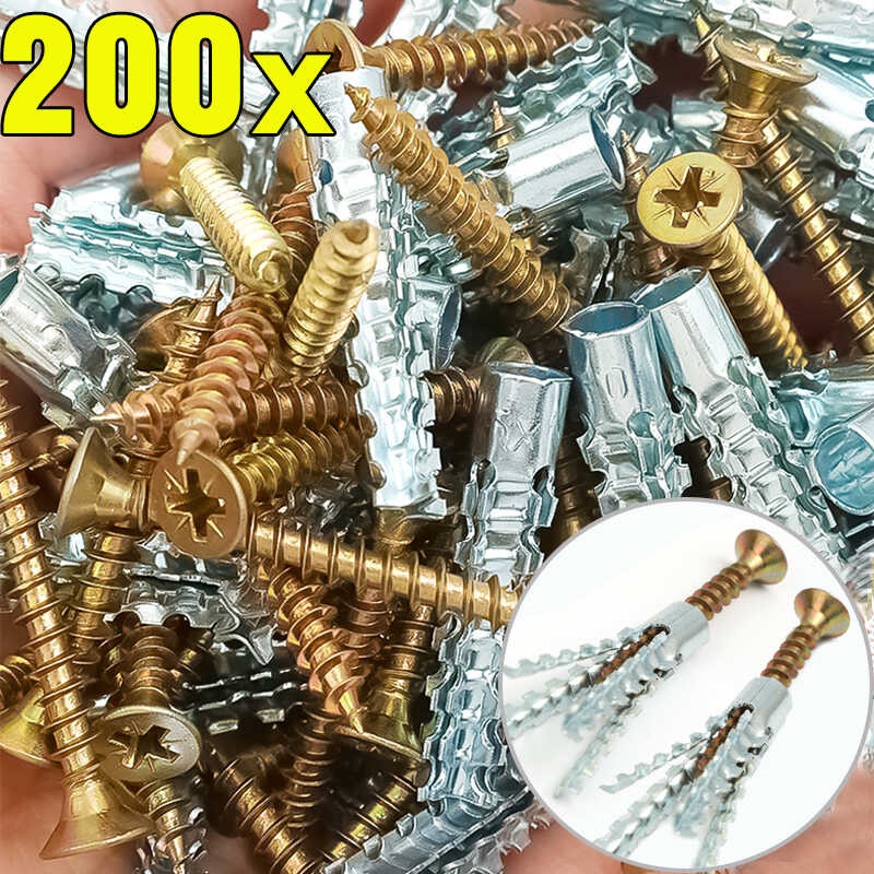 Steel Gamit Ang Screws Kit Metal Expansion Tube Pipe Self Tapping Screw