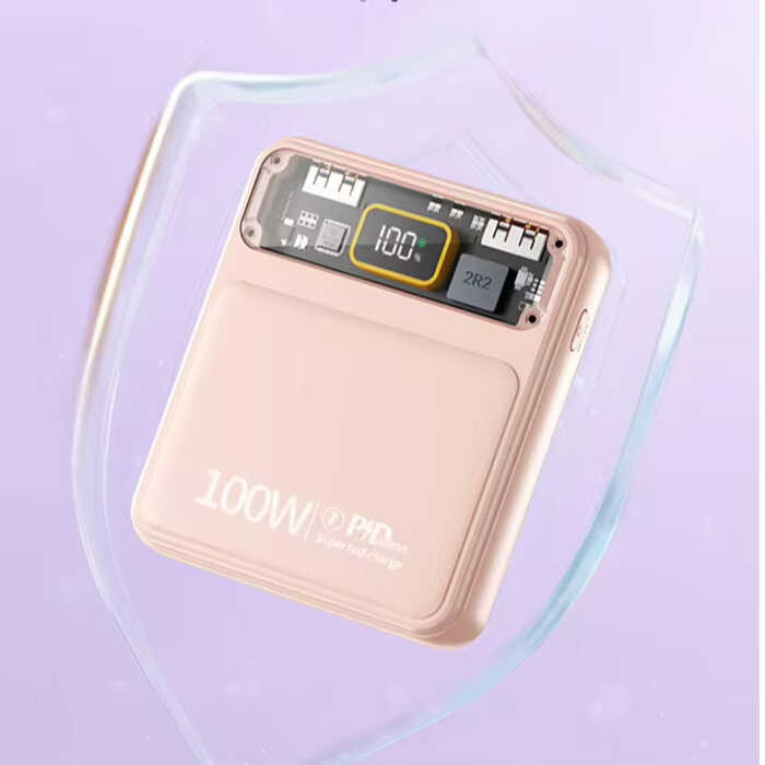 95 Mah Rechargeable Portable BuiltIn 4 Cables Power Bank For Phone