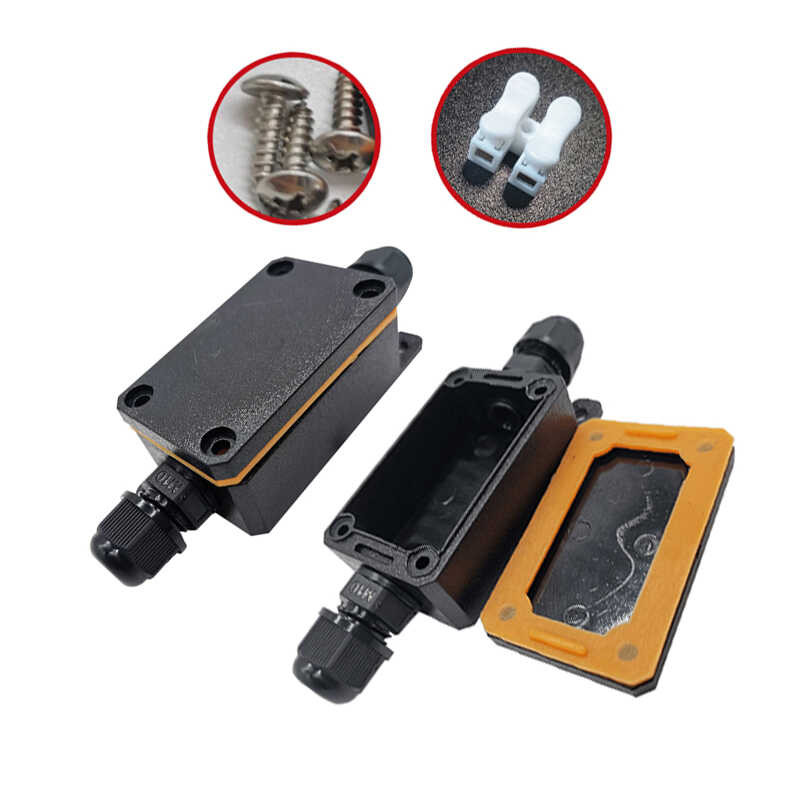 IP68 Mini Junction Outdoor PC Flame Retardant Sealed Waterproof Box