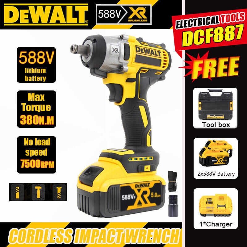 Wrench 588V Original Heavy Duty Cordless Power Rechargeable Brushless