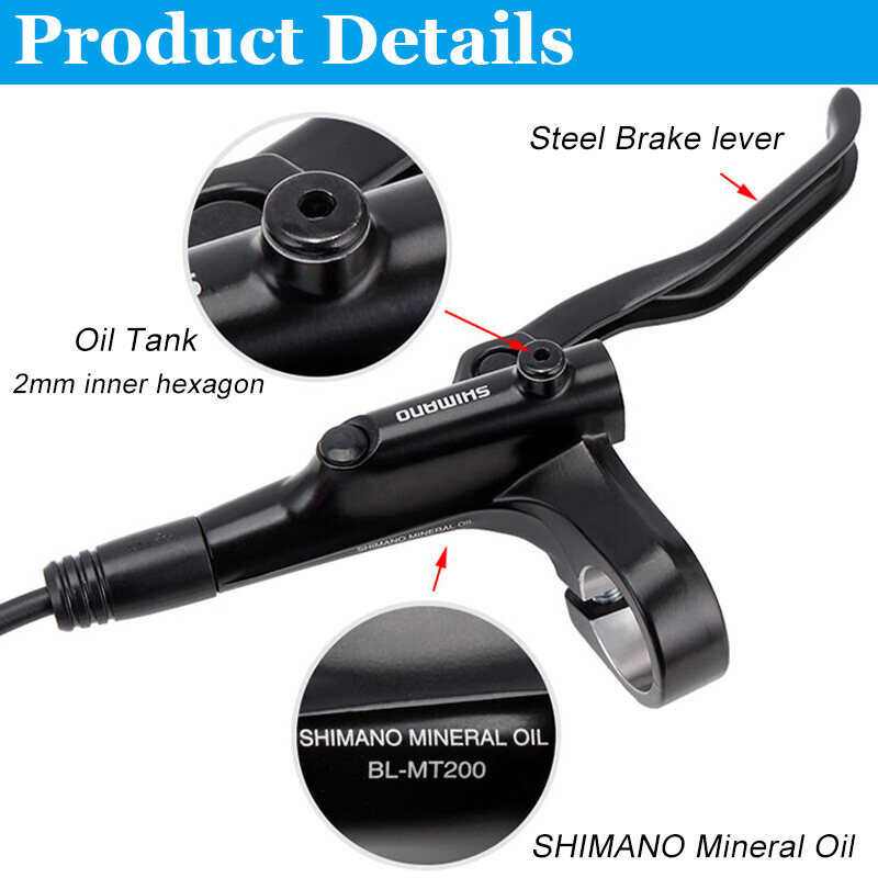 Shimano Original Mt201 M315 MTB Mountain Bike Hydraulic Disc Brake
