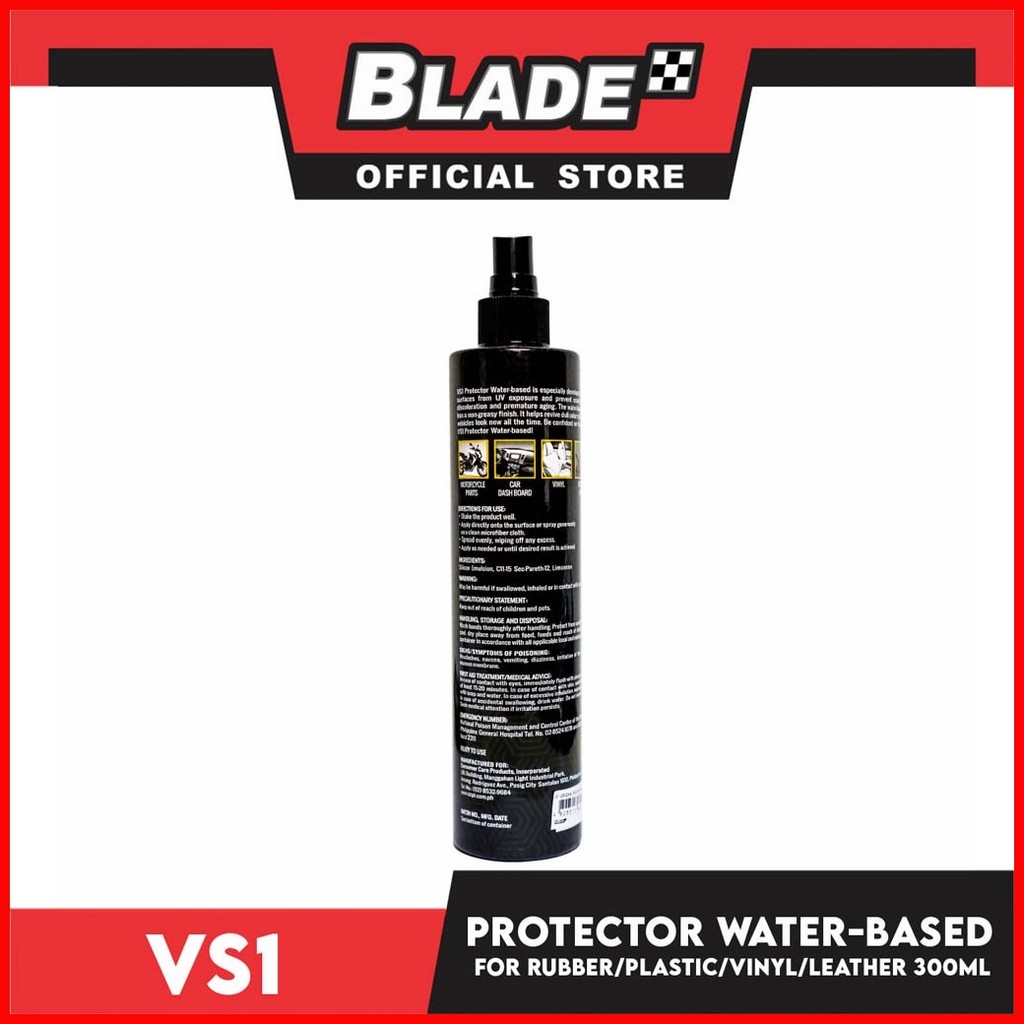 VS1 Original Protector WaterBased For Rubber Plastic Vinyl Leather
