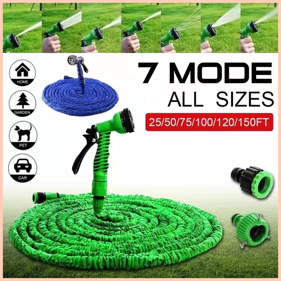 ஐ Car wash spray garden hose expandable magic flexible water hose with