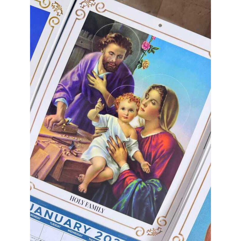 Holy Family Calendar 2026 66F Shopee Philippines