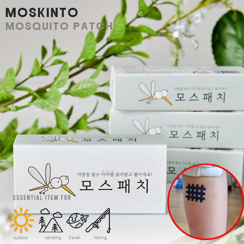 54個 Moskinto Magic Grid Patch Relief Itch Anti Mosquito No Chemical
