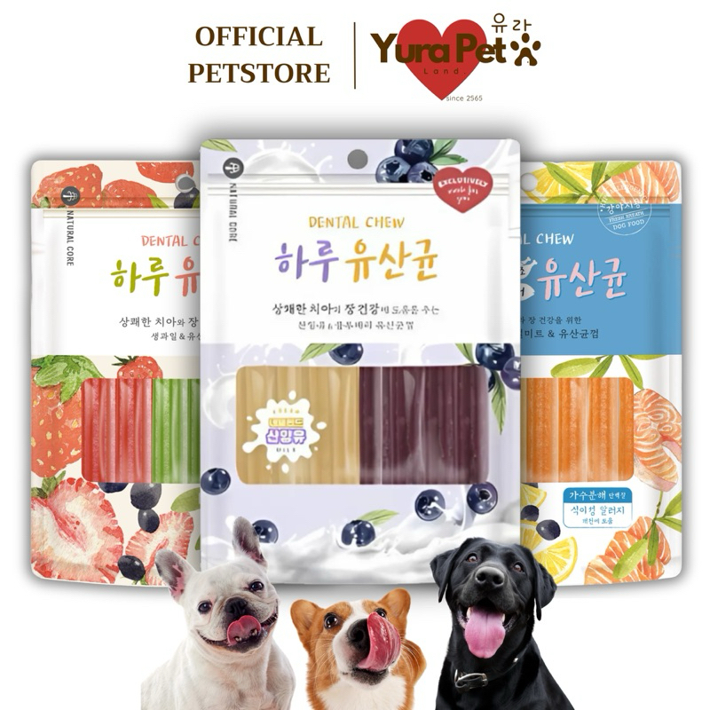 Natural Core Haru Lactobacillus Dog Dental Floss Mixed With Korean