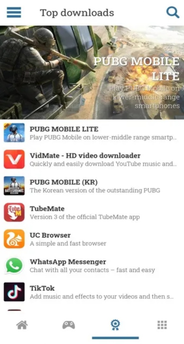 تحميل متجر uptodown app داون بلس