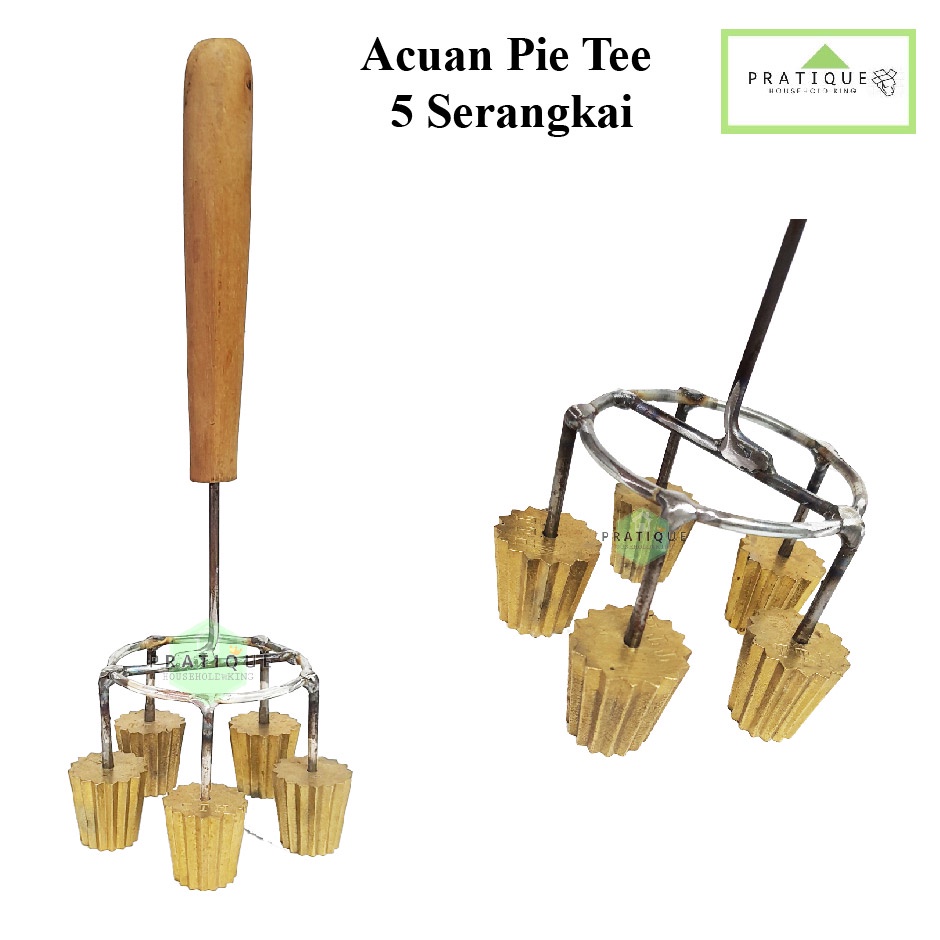 Acuan Pie Tee 5 Serangkai / Acuan Paiti Pie Tee Mould/Traditional Kuih