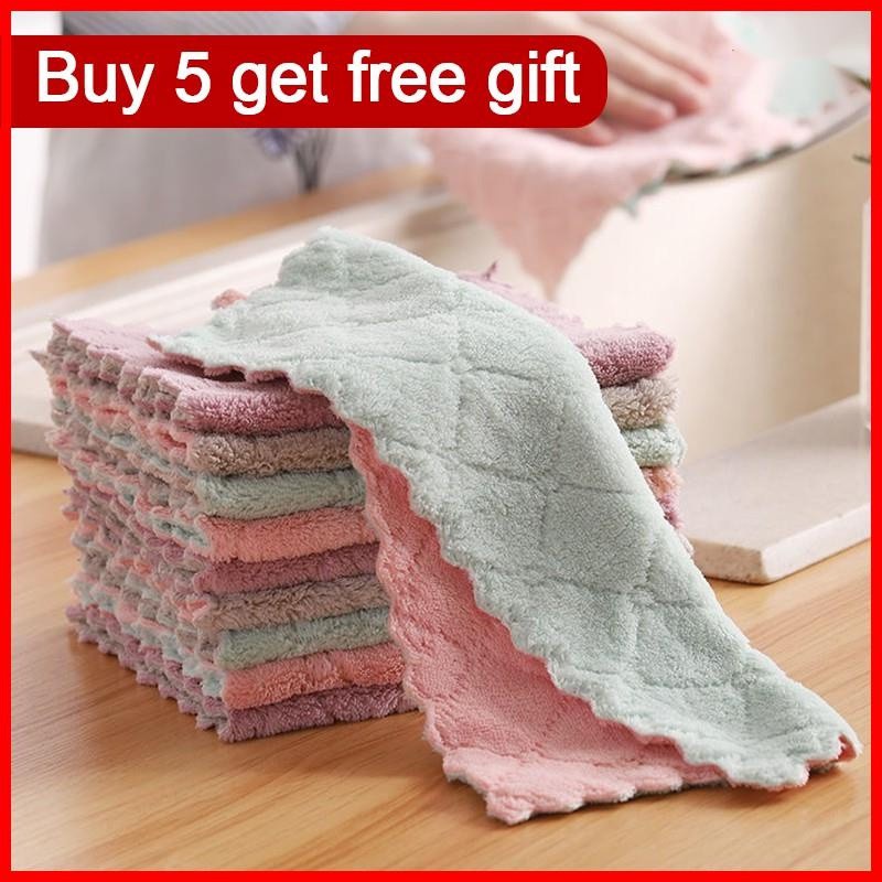 Cleaning Cloth Dish Cloth Household Kitchen Hand Wiping Table Wiping