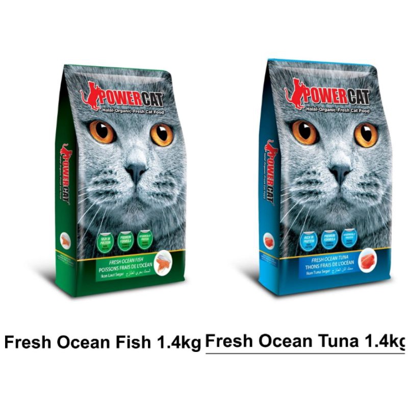 [ Bundle Of 4 Packs ]Power Cat Dry Cat Food 1.4KG Shopee Singapore