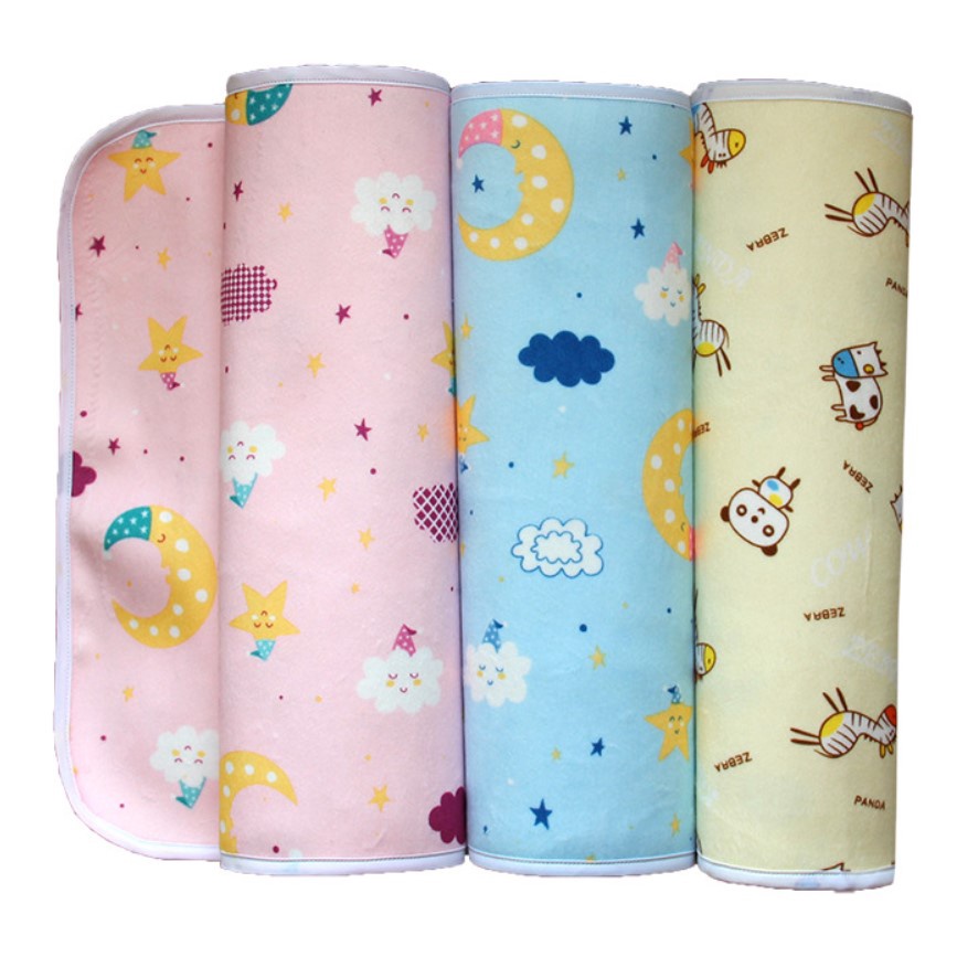 Baby Waterproof Mattress Protector Changing Mat Velvet Baby Urine Pad