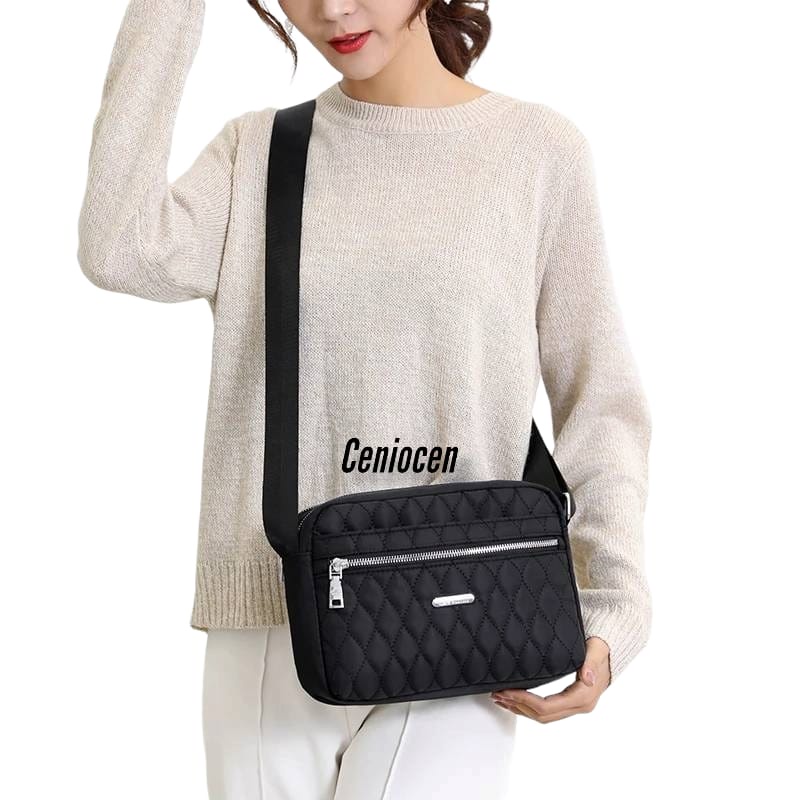 Women's Sling Bag Cute Embroidery Waterproof Oxford Again HIts Women's