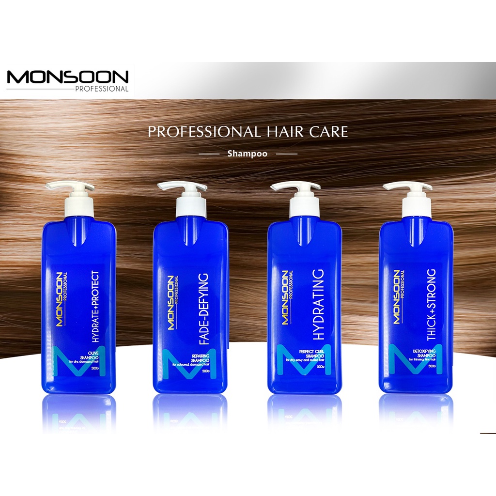 Monsoon Professional Shampoo 500g Shopee Singapore