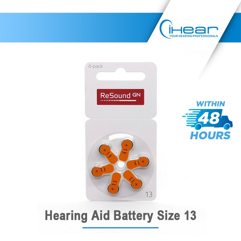 Hearing Aid Battery Size 13 - Single Pack | Shopee Singapore