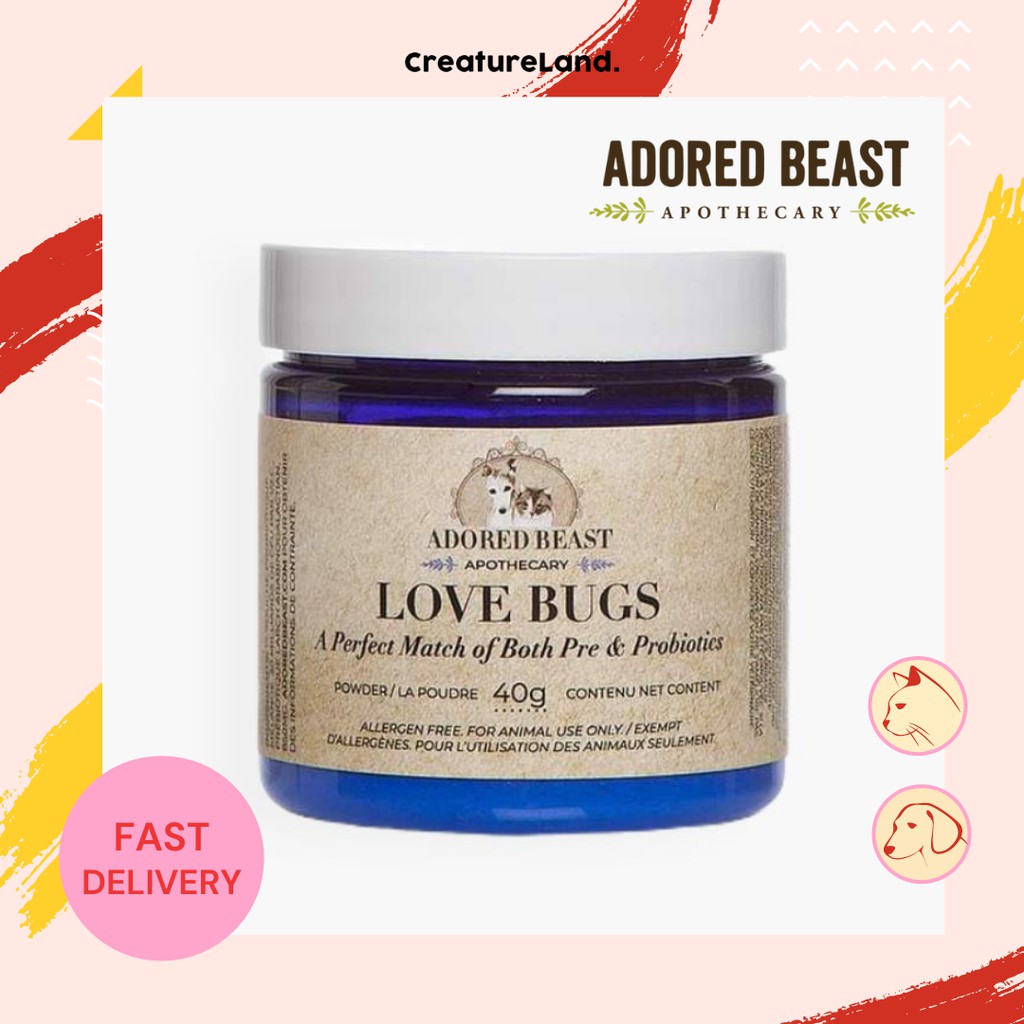 Adored Beast Love Bugs Pre & Probiotics (40g) Shopee Singapore