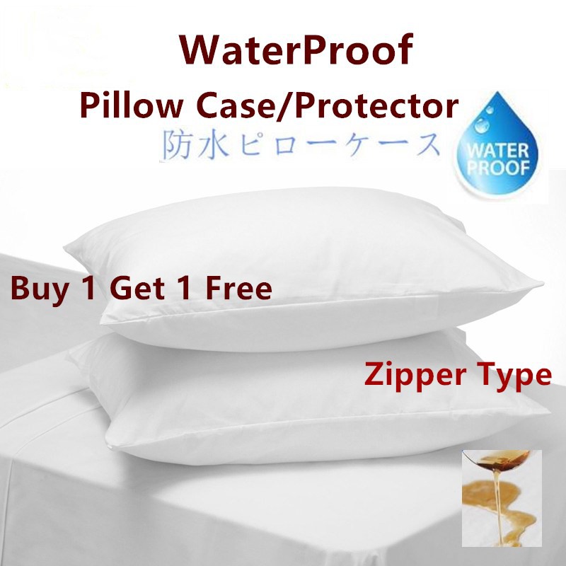 Hilton Buy 1 get 1 free! Waterproof pillow case/ Zipper Type Pillow