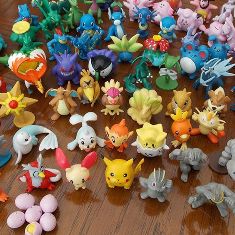 24pcs/Pack Pokemon Toy Set Mini Action Figures Pokémon Go Monster Gift