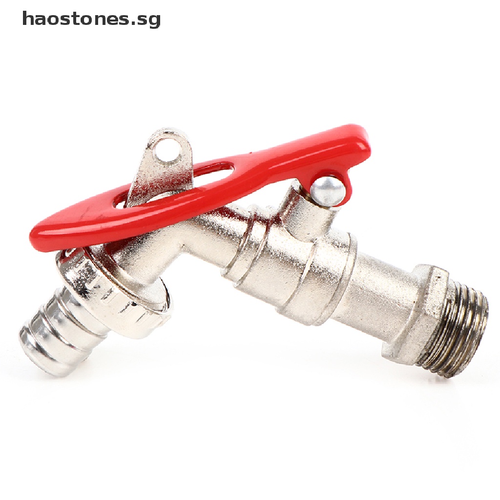 Hao 1/2 Inch Thread Water Tap Lockable Faucet Garden Hose Faucet with