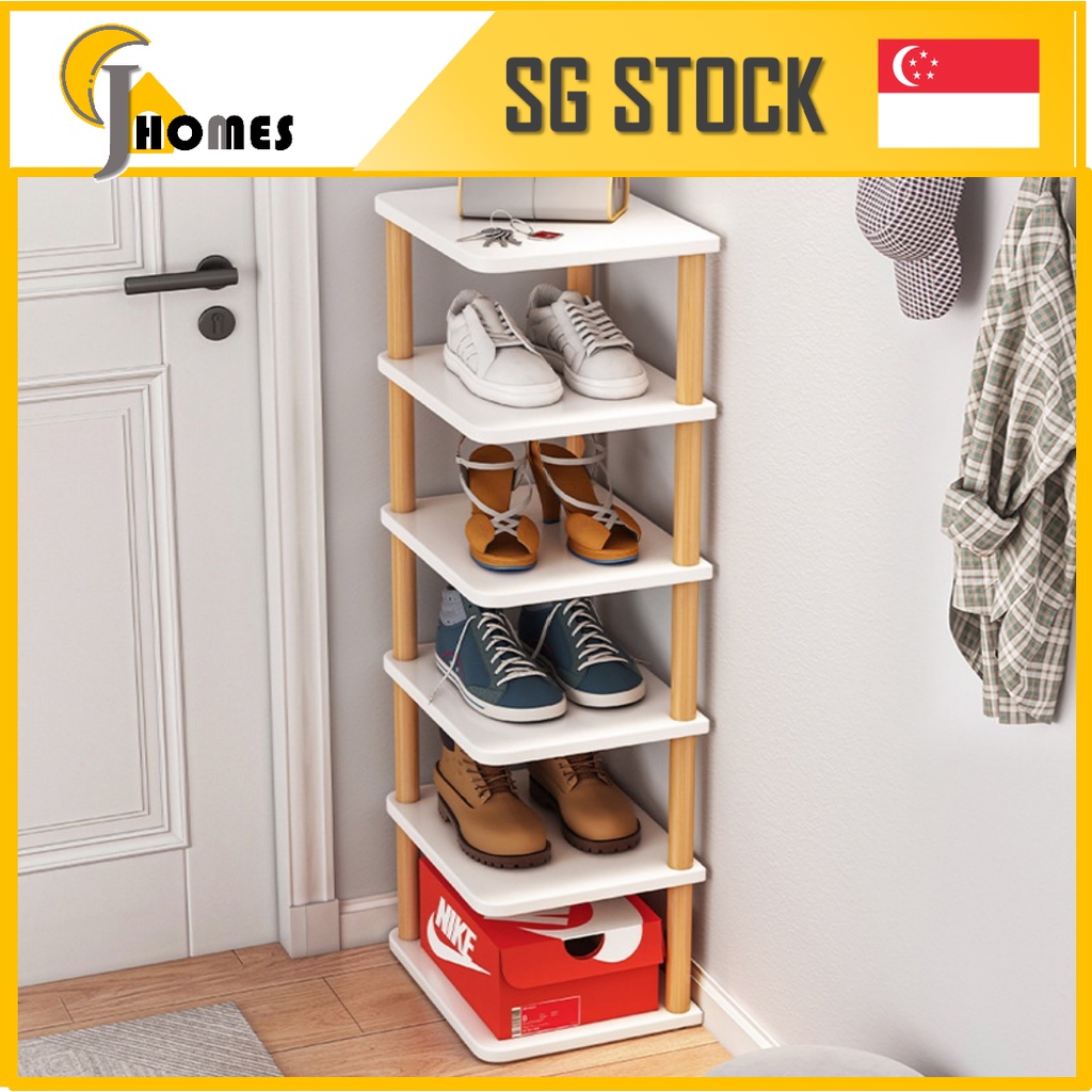 Shoe Rack Wood Home Shoe metal Shoes Rack BTO HDB Shoe Rack