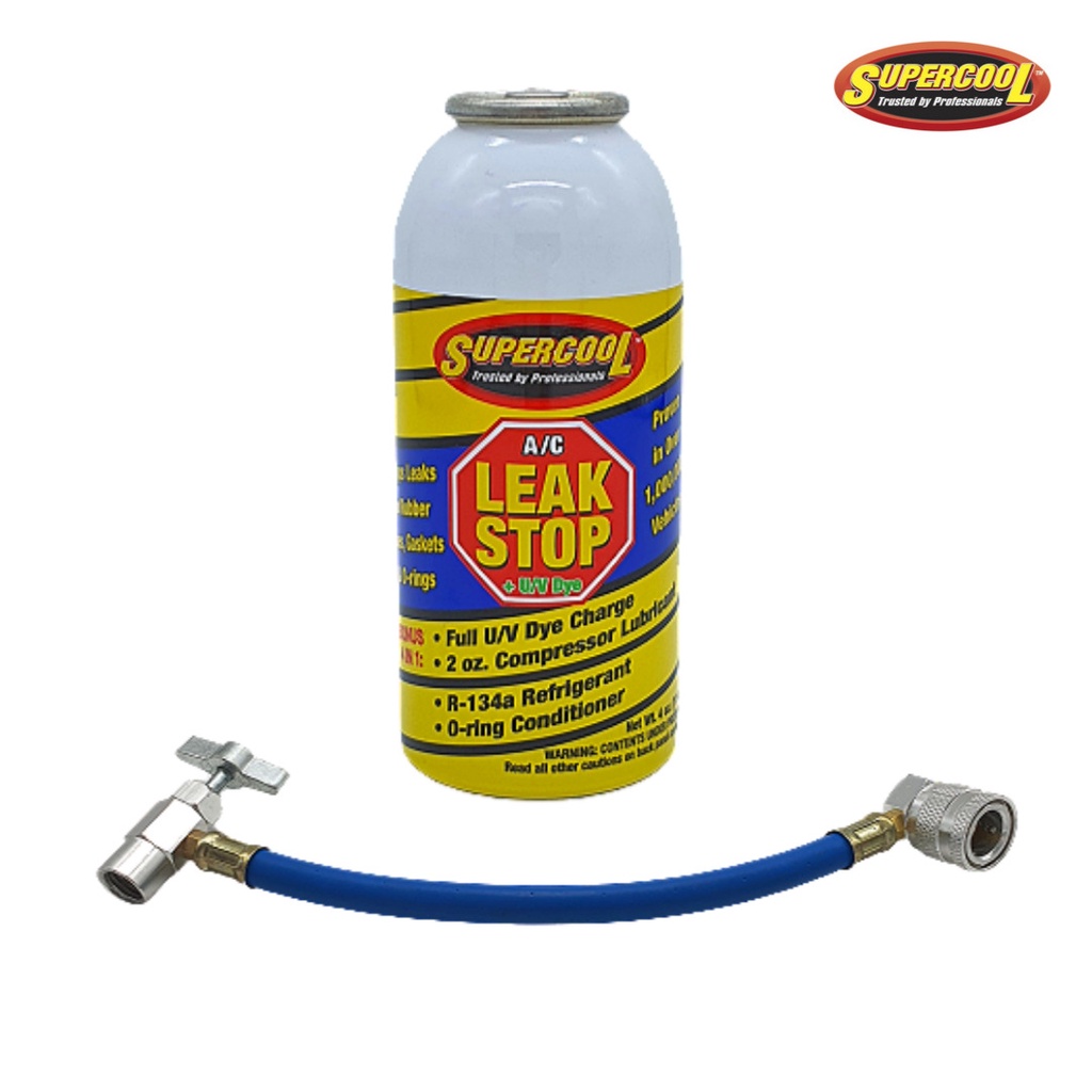 [SUPERCOOL] Leak Stop + Connector, Seal, Sealant, Sealer, Air