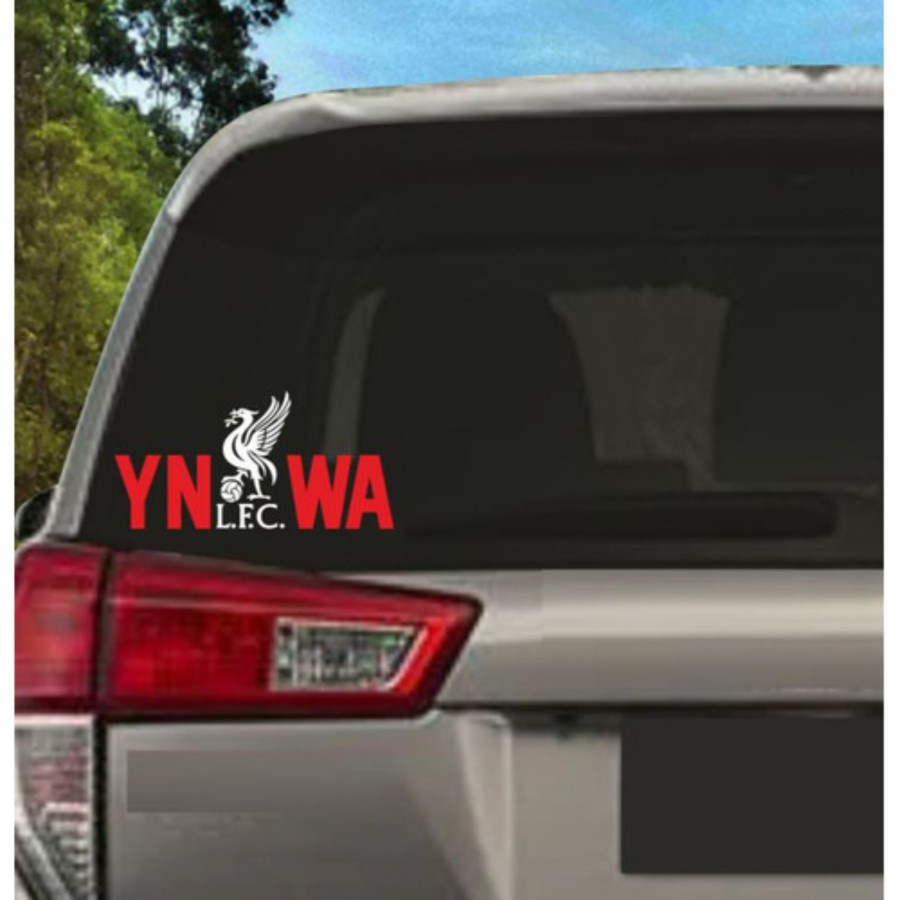 You'll NEVER WALK ALONE Car STICKER THE REDS CUTTING STICKER YNWA