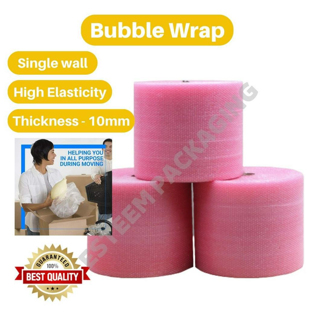 Single Layer plain bubble wrap / bubble pack / bubble roll Antistatic