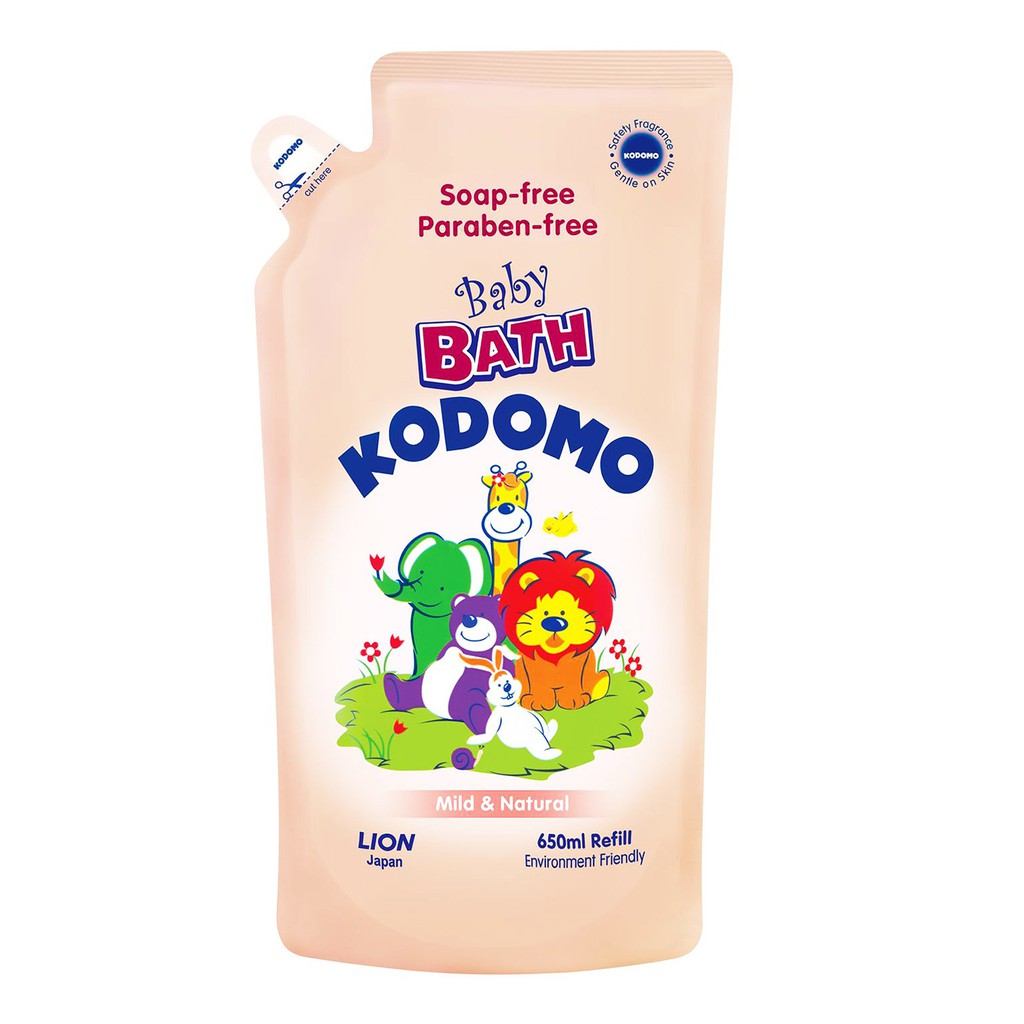 Kodomo Baby Bath Wash, Mild & Nature, 650ml Shopee Singapore
