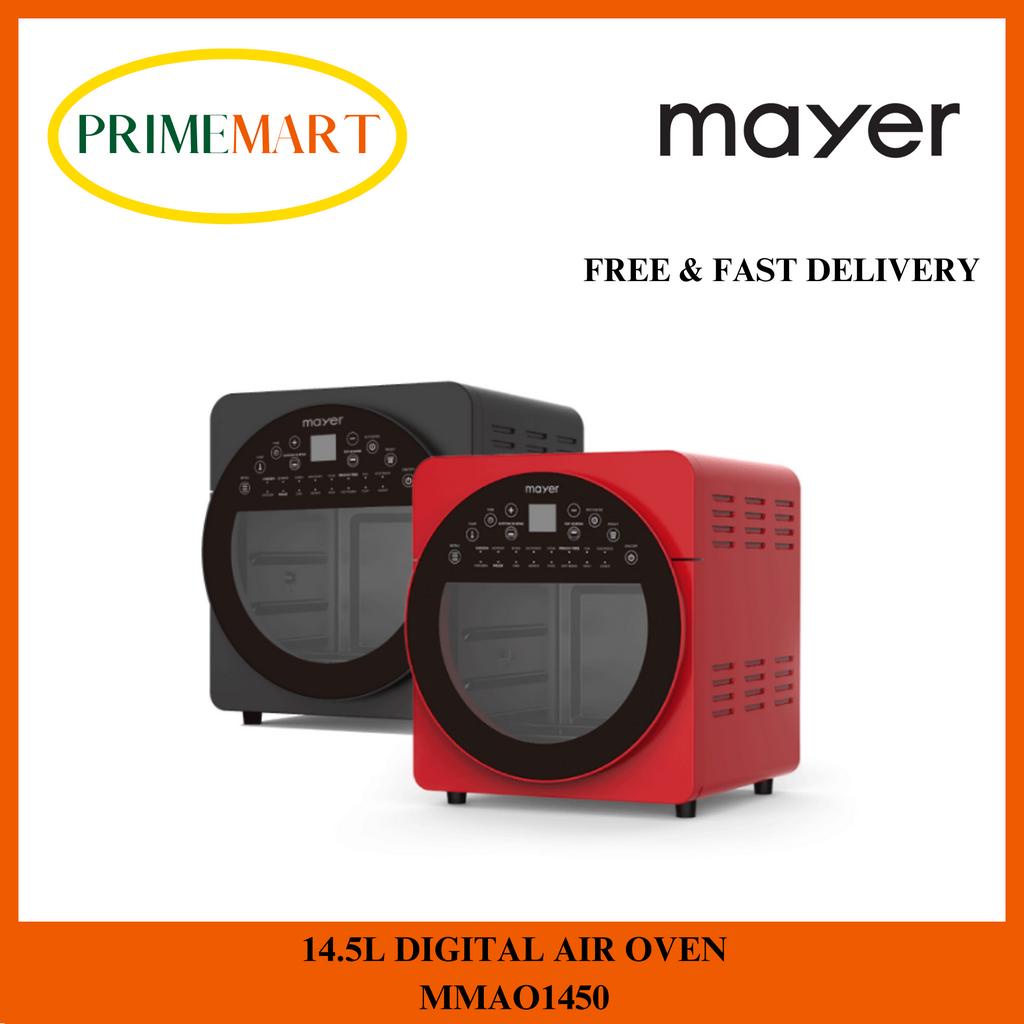 MAYER MMAO1450 14.5L DIGITAL AIR OVEN 1 YEAR MAYER WARRANTY + FAST
