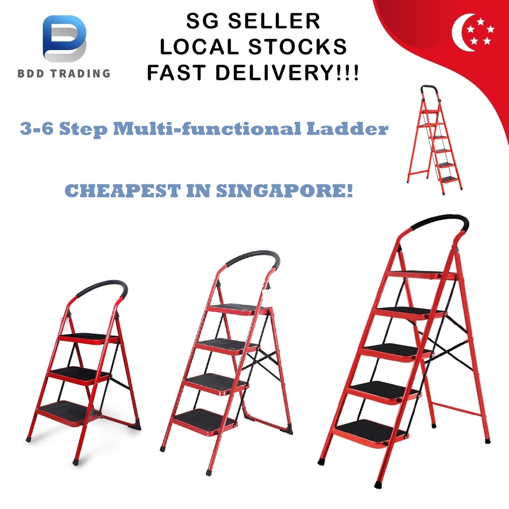 👍CHEAPEST!!!👍 36 Steps Folding Ladder Multifunctional Thickened