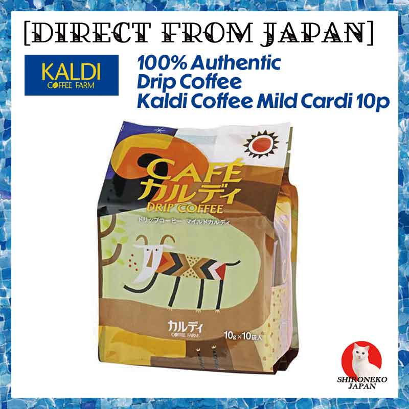 [Direct from Japan] Kaldi Coffee Farm Cafe Kaldi Drip Coffee Mild Kaldi 100g (10g x 10 bags