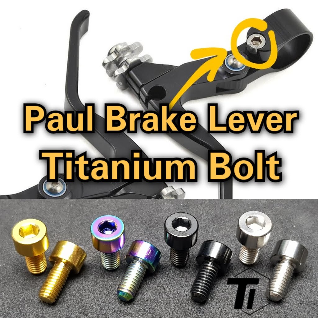 Titanium bolt for Paul Brake Lever Clamp TLine Canti Love Paul