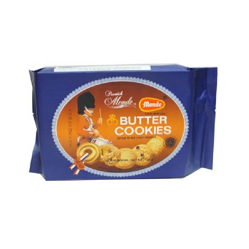 Monde Butter Cookies 150gr Monde Butter Cookies Kemasan 150gr