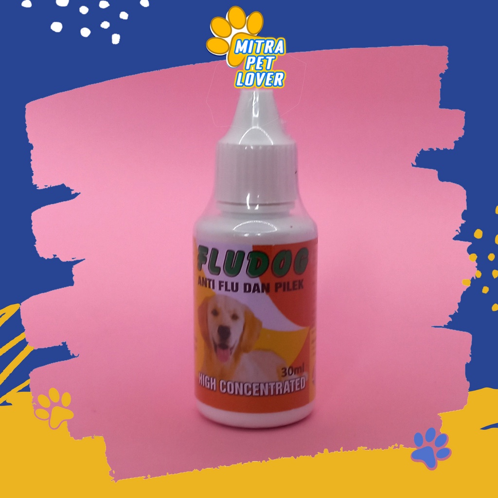 Dog Cold FLU Medicine FLUDOG DROP 30ml ANTI Shortness Of Breath