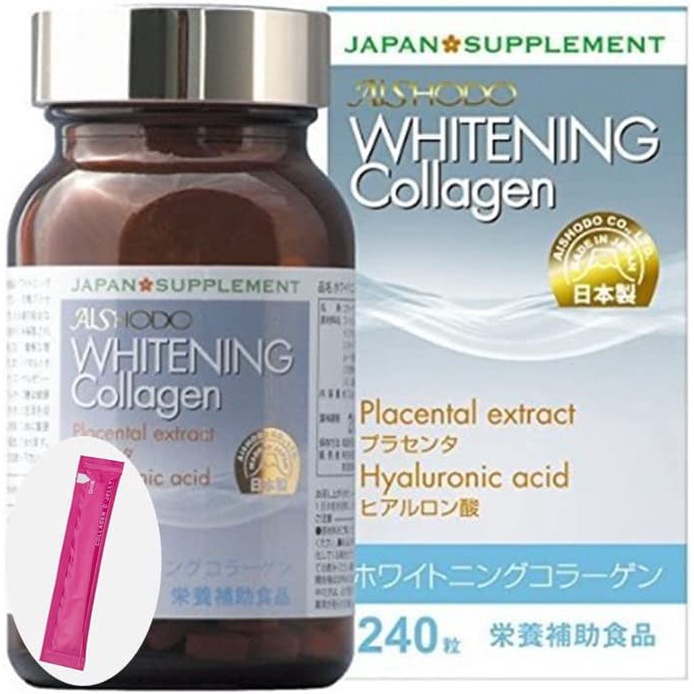 Direct from Japan aishodo [Made in Japan] Whitening Collagen 240 Grains