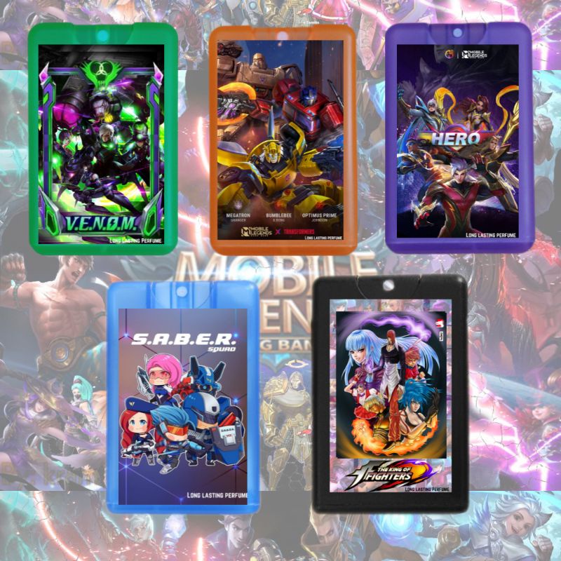 Mobile Legend Pocket Perfume MLBB ML 20ml Squad Edition Shopee Singapore