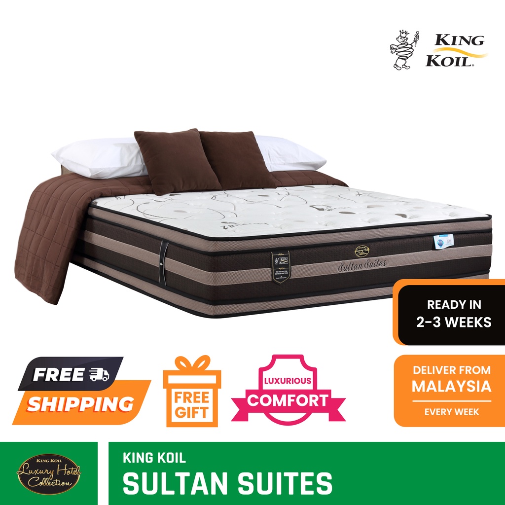 King Koil SULTAN SUITES Mattress, Luxury Hotel Collection, Available