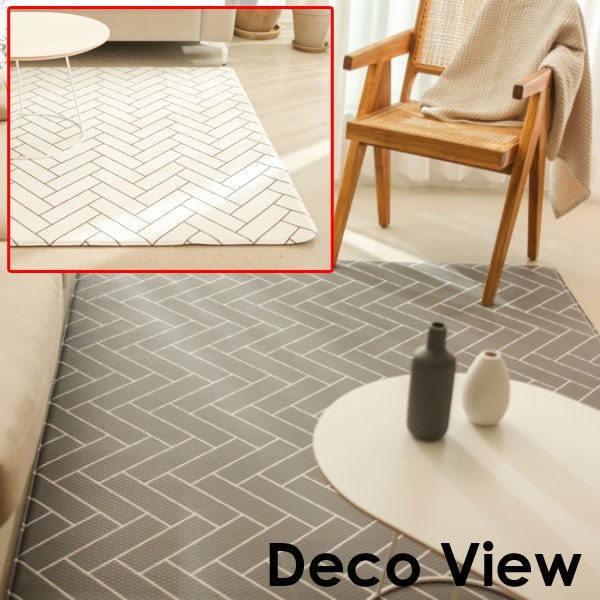Deco View Premium Luxury Baby PVC Playmat Living Room Mat Modern